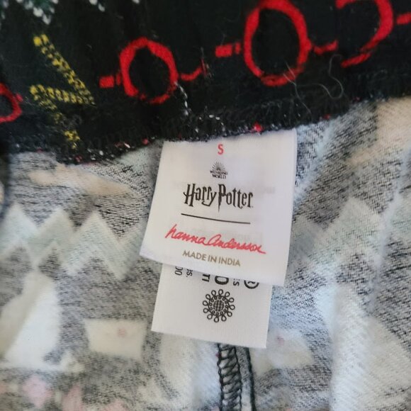 Harry Potter Fair Isle Relaxed fit Pajama Pants Womens size S Hanna Andersson - Picture 3 of 7